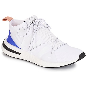 Chaussures Femme Baskets basses chevron adidas Originals  Blanc / Bleu