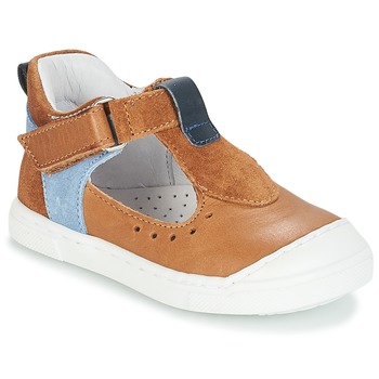 Chaussures Fille Ballerines / babies André SARBACANE Camel