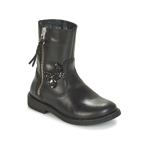 Chaussures Fille Boots Citrouille et Compagnie VARINDA Noir