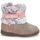 Chaussures Fille Boots Citrouille et Compagnie JERRADJE Gris / Rose