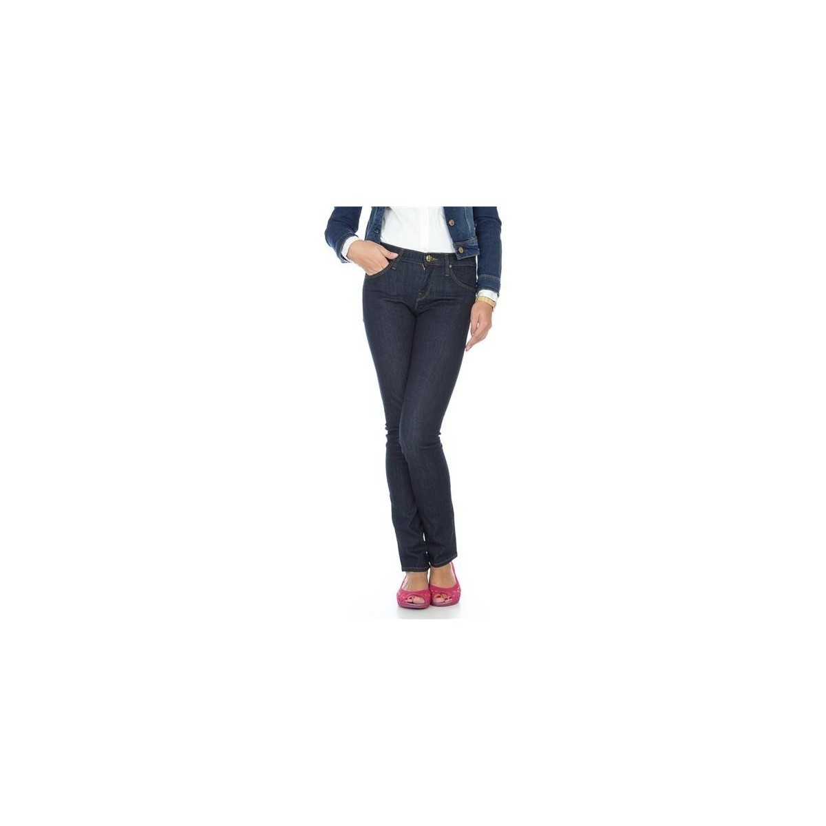 Vêtements Femme Jeans skinny Lee Jade L331OGCX Bleu