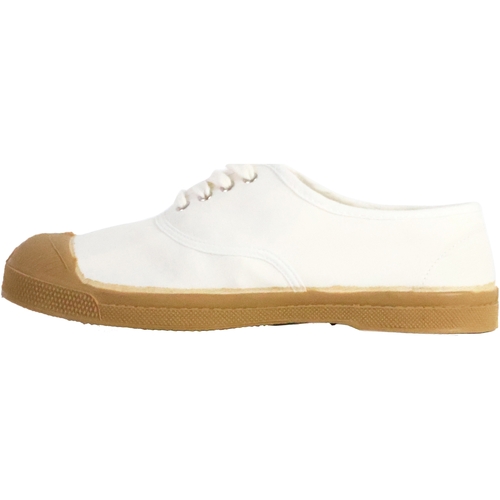 Chaussures Femme Baskets basses Bensimon Tennis Broderie Anglaise Blanc