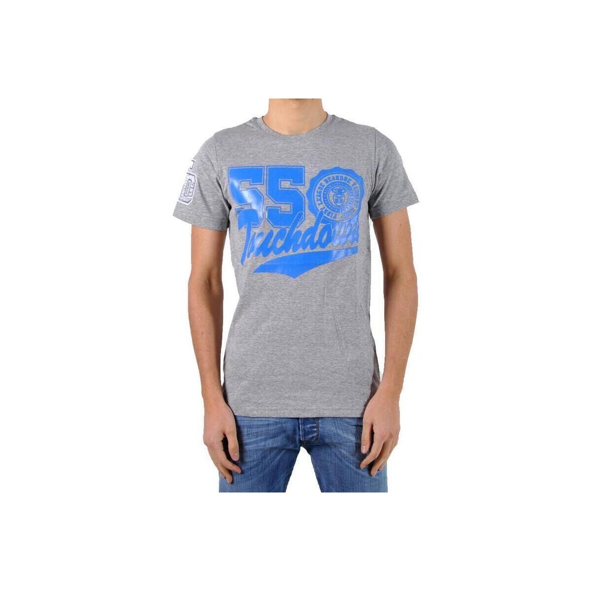 Vêtements Homme T-shirts manches courtes Sélection Galerie Chic T-Shirt be and Be Touchdown 55 Gris