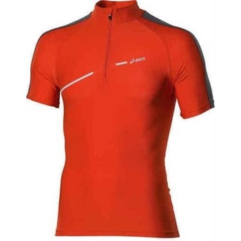 Vêtements Homme T-shirts & Polos Asics 1/2 ZIP TOP FW12 421016-0540 Orange