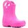 Chaussures Enfant Sandales et Nu-pieds Crocs Chanclas IT RAIN BOOT KIDS 12803-6X0 Rose