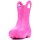 Chaussures Enfant Sandales et Nu-pieds Crocs IT RAIN BOOT KIDS 12803-6X0 Rose