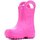 Chaussures Enfant Sandales et Nu-pieds Crocs Chanclas IT RAIN BOOT KIDS 12803-6X0 Rose