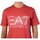 Vêtements Homme T-shirts manches courtes Ea7 Emporio Armani 2 Rouge