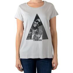 Vêtements Femme T-shirts manches courtes Eleven Paris Tralif W Wiz Khalifa Gris
