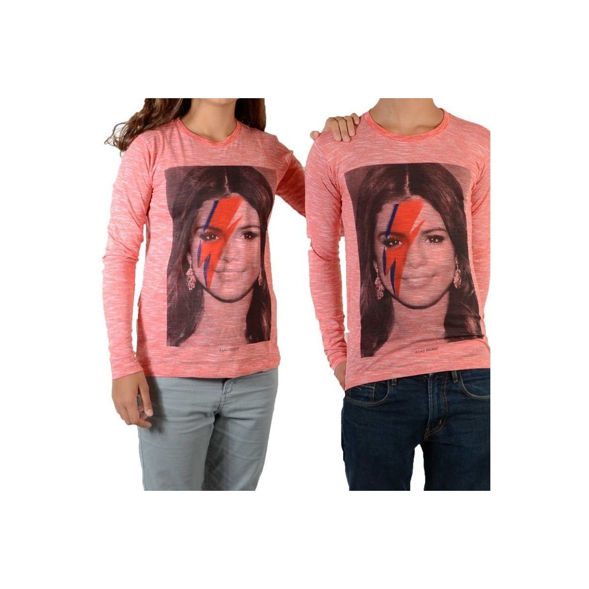 Vêtements Fille T-shirts manches longues Eleven Paris Selena LS Selena Gomez Mixte Rouge