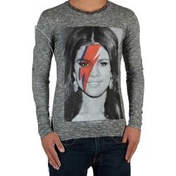 Vêtements Fille T-shirts manches longues Eleven Paris Selena LS Selena Gomez Mixte Gris
