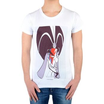 Vêtements Garçon T-shirts manches courtes Eleven Paris 39383 Blanc