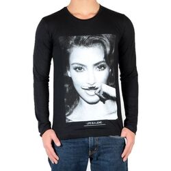 Vêtements Fille T-shirts manches longues Eleven Paris Kim LS Mixte Noir