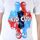 Vêtements Homme T-shirts manches courtes Eleven Paris Kidc M Kid Cudi Blanc