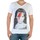 Vêtements Homme T-shirts manches courtes Eleven Paris Kimono M Kim Kardashian Blanc