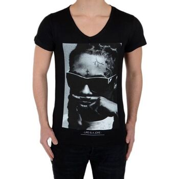 Vêtements Garçon T-shirts manches courtes Eleven Paris 40285 Noir