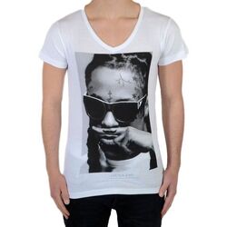 Vêtements Garçon T-shirts manches courtes Eleven Paris 40289 Blanc