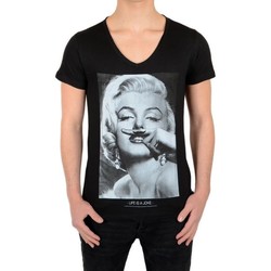 Vêtements Garçon T-shirts manches courtes Eleven Paris Marilyn SS Mixte Noir