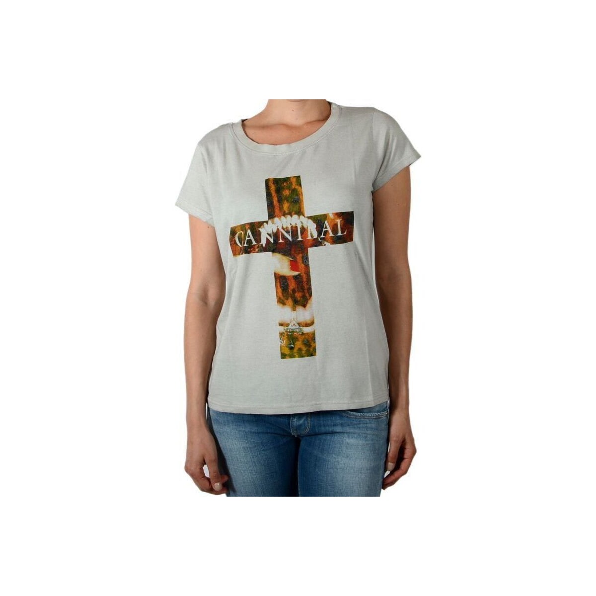 Vêtements Femme T-shirts & Polos Eleven Paris Damical Gris