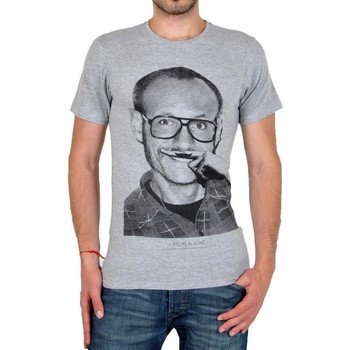 Vêtements Homme T-shirts manches courtes Eleven Paris 19193 Gris