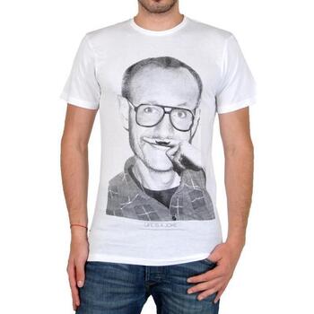 Vêtements Homme T-shirts manches courtes Eleven Paris 19188 Blanc