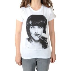 Vêtements T-shirts manches courtes Eleven Paris Perry SS Mixte Blanc