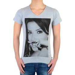 Vêtements T-shirts manches courtes Eleven Paris 39407 Gris