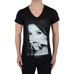 Vêtements Garçon T-shirts manches courtes Eleven Paris 40293 Noir