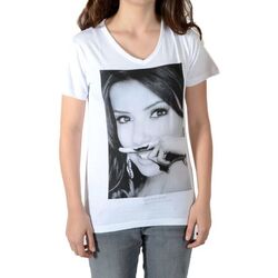 Vêtements T-shirts manches courtes Eleven Paris Eva SS Mixte Blanc