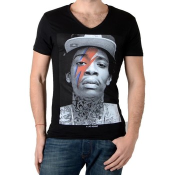 Vêtements Homme T-shirts manches courtes Eleven Paris 25323 Noir