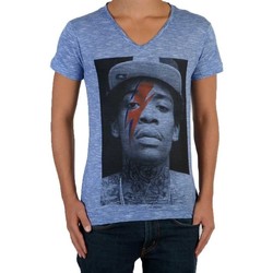 Vêtements Enfant T-shirts manches courtes Eleven Paris Wizka SS Wiz Khalifa Mixte Bleu