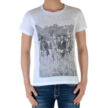 Vêtements Garçon T-shirts manches courtes Eleven Paris 28792 Blanc