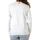 Vêtements Fille T-shirts manches longues Eleven Paris Basic V LS Mixte Blanc