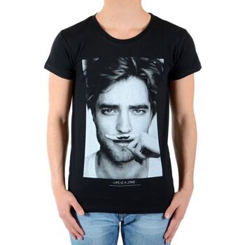 Vêtements Garçon T-shirts manches courtes Eleven Paris 42694 Noir