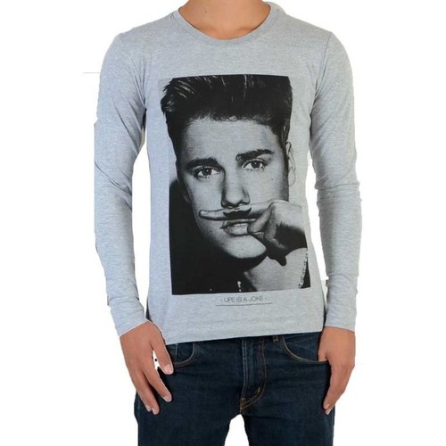 Vêtements Fille T-shirts manches longues Eleven Paris Bieber LS Mixte Gris