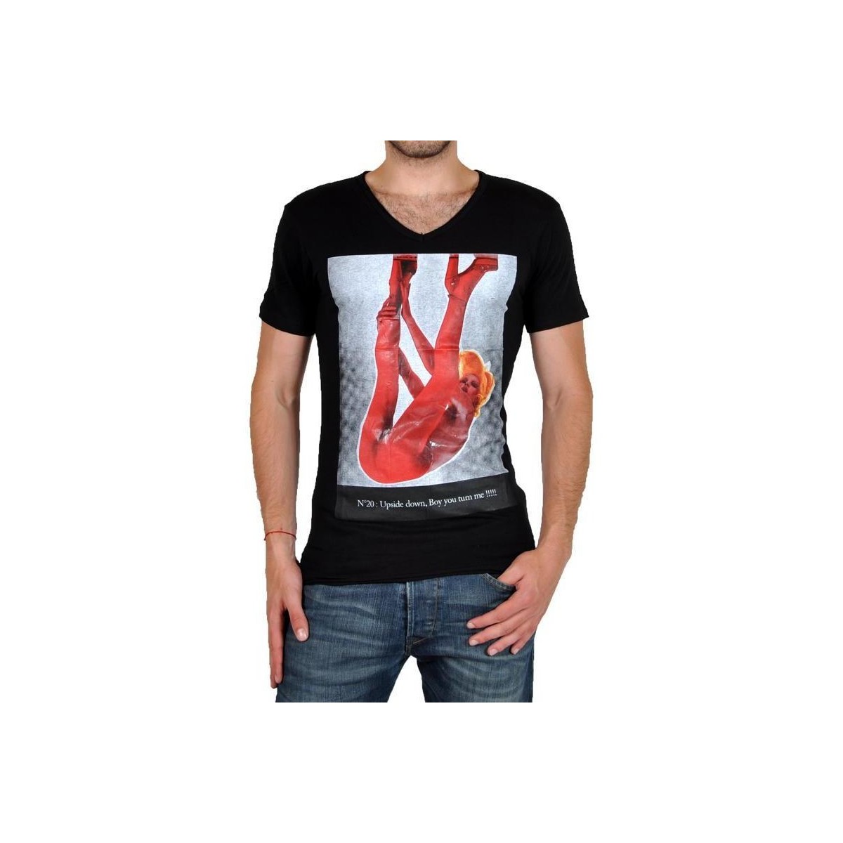 Vêtements Homme T-shirts manches courtes Eleven Paris N°20 Ts Noir