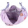 Sacs Femme Sacs porté main Levi's Sac extra-plat demi lune  Rank - Nylon - Lilas Violet Multicolore