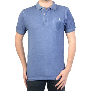 Vêtements Homme Only & Sons Geographical Norway Polo kaucun Bleu