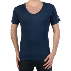 Vêtements Homme T-shirts manches courtes Geographical Norway T-Shirt juba Bleu