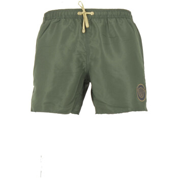 Vêtements Homme Maillots / Shorts de bain Emporio Armani Kids logo bib setni Short de bain Vert