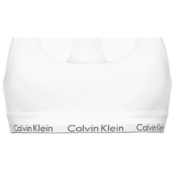 Vêtements Femme Brassières de sport Calvin Klein Jeans F3785E Blanc