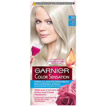 Beauté Colorations Garnier Color Sensation s9 Blond Platine Cendré 120 Gr 