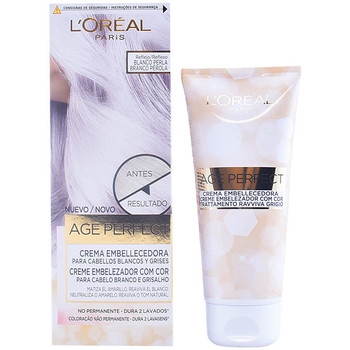 Beauté Femme Colorations L'oréal Age Perfect Crème Teintée Embellissante 01-blanc Nacré 