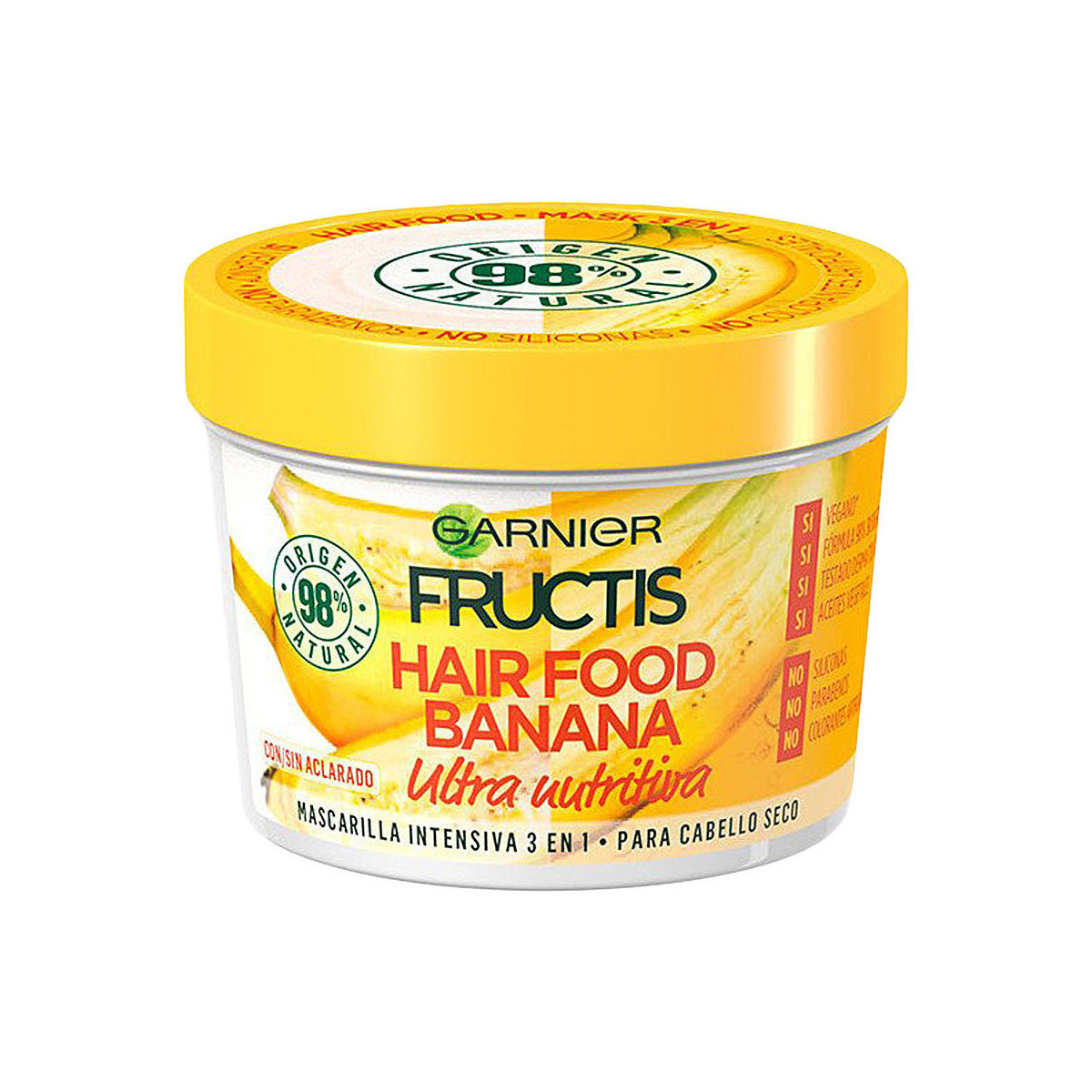 Beauté Femme Soins & Après-shampooing Garnier Fructis Hair Food Masque Ultra-nourrissant À La Banane 