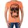Vêtements Homme T-shirts manches courtes Japan Rags Snake Orange