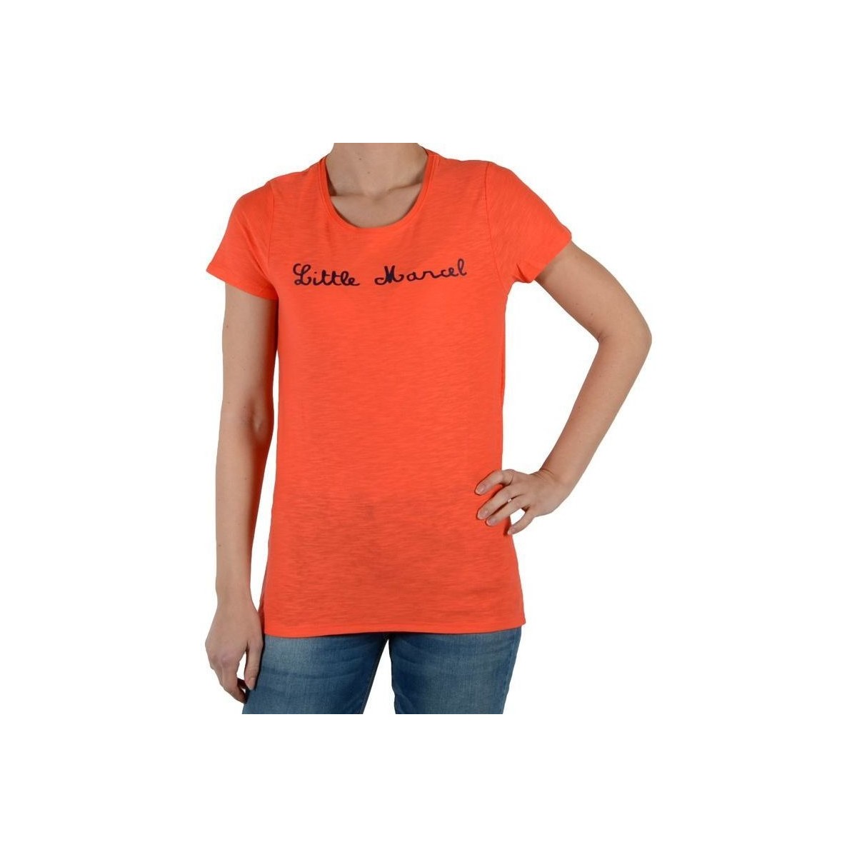 Vêtements Femme T-shirts & Polos Little Marcel tiflore Rose