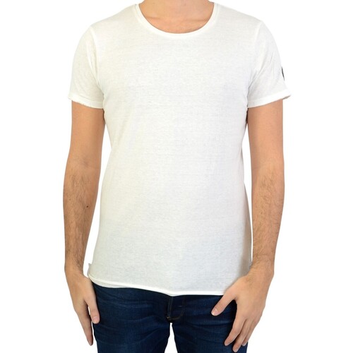 Vêtements Homme T-shirts manches courtes Le Temps des Cerises Tee-Shirt Alban Blanc