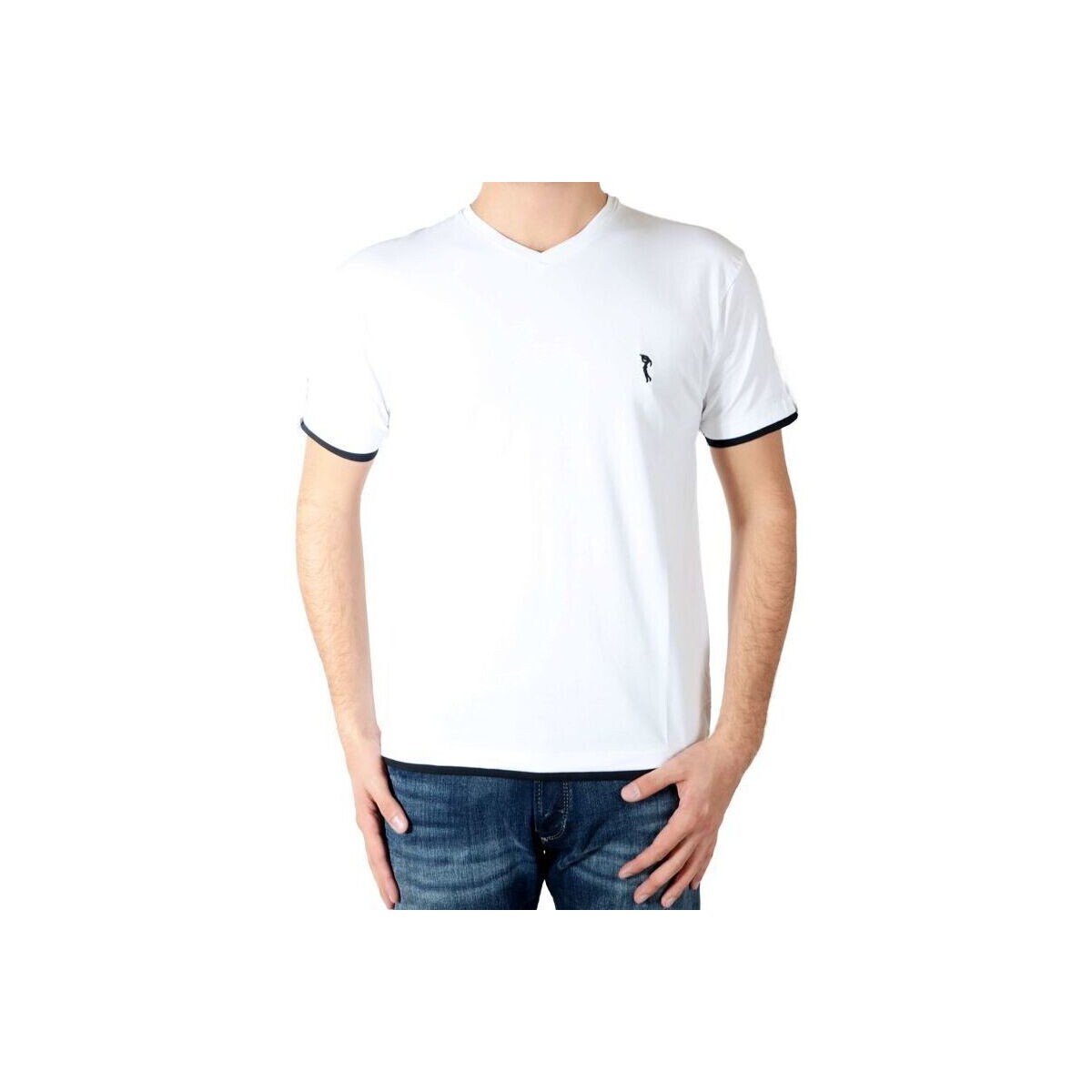Vêtements Homme T-shirts manches courtes Marion Roth t32 Blanc