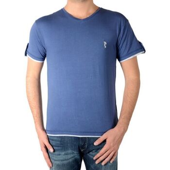 Vêtements Homme T-shirts manches courtes Marion Roth 55786 Bleu