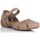 Chaussures Femme Sandales et Nu-pieds Interbios SANDALE  4449 CUIR BEIGE Marron